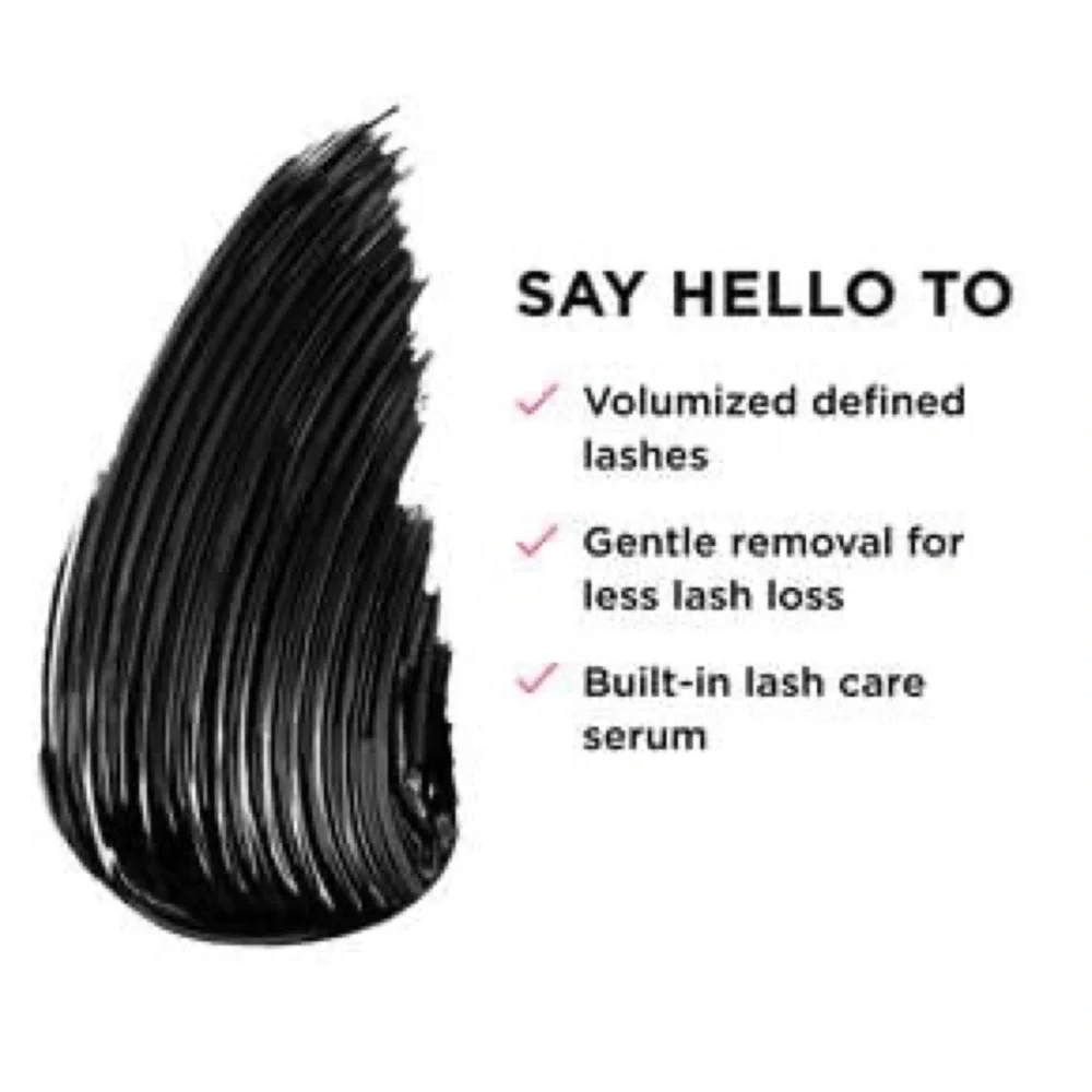 IT COSMETICS HELLO LASHES+ Lash Loving Volumizing Mascara with Serum, Black, NIB